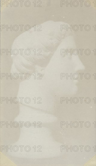 [Classical Head in Profile], probably 1839.