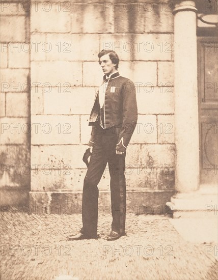 Portrait of a Man in Military Regalia, ca. 1859.