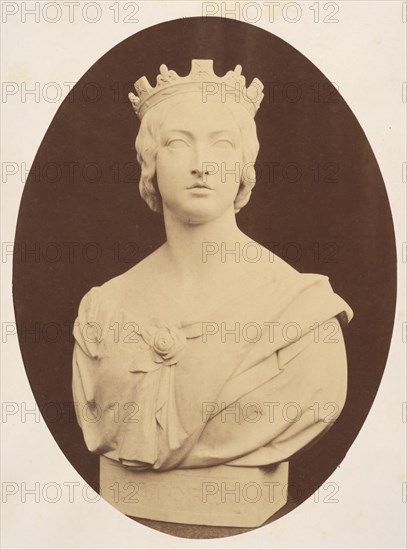 Copy of a Bust of Her Majesty Queen Victoria, by Joseph Durham, Esq. F.S.A., 1857.