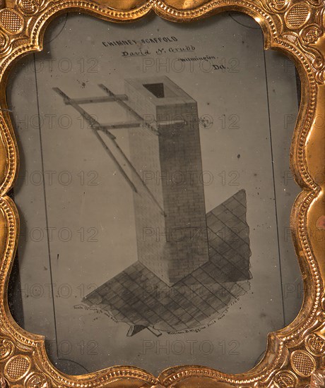 Chimney Scaffold, 1860.