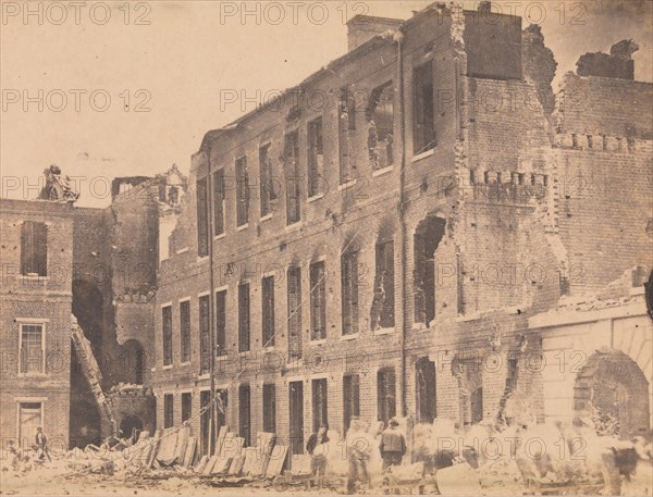 The Evacuation of Fort Sumter, April 1861, April 1861.