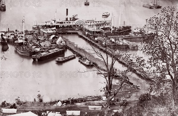 Belle Plain, Virginia, 1864. Formerly attributed to Mathew B. Brady.