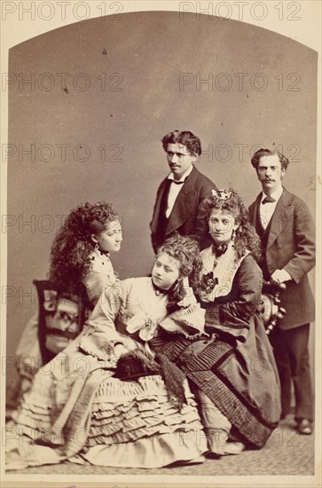 Wohes Family, New York, 1870s.