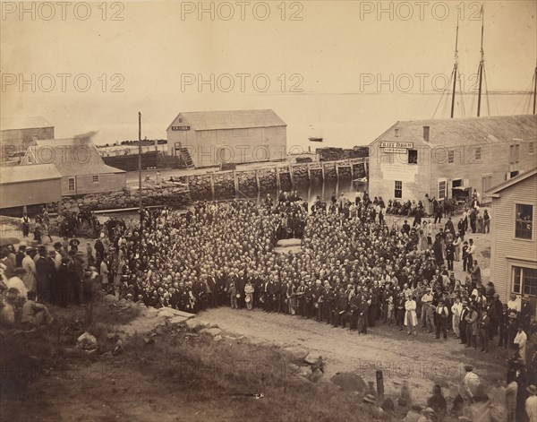National Congregational Council at Plymouth Rock, June 22, 1865.