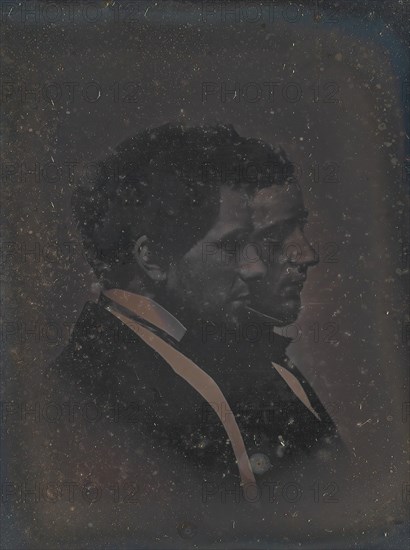 Self-Portrait with Artist's Brother, 1840s.