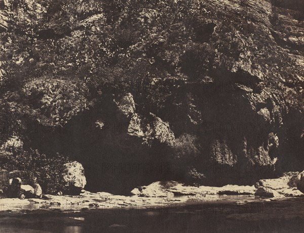 Bank of the Rhumel, near Constantine, Algeria, ca. 1855-56.