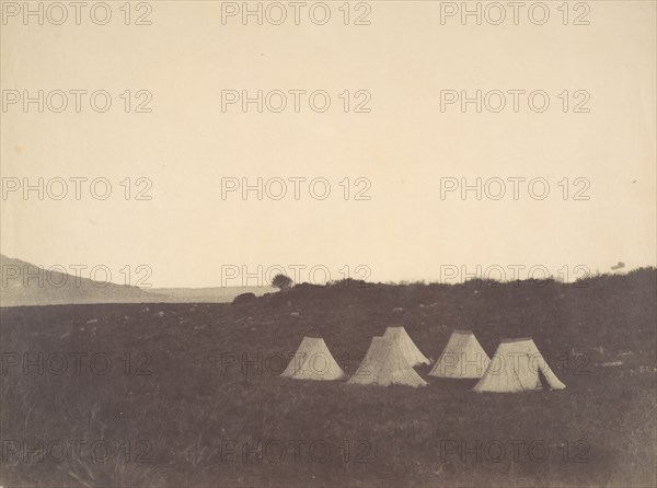 Tents, Algeria, 1856.