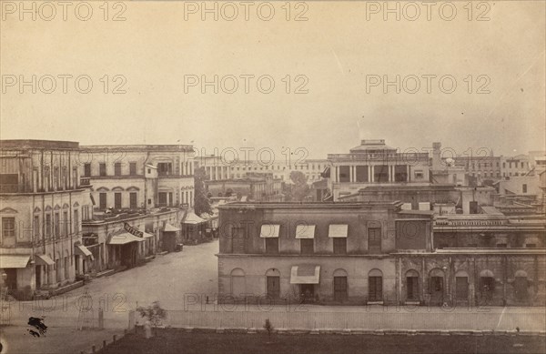 [Kitchen and Stables of Government House, Calcutta], 1858-61.