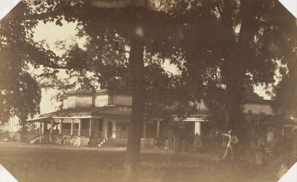 [Gunpowder Agents Bungalow, Ishapoor], 1858-61.