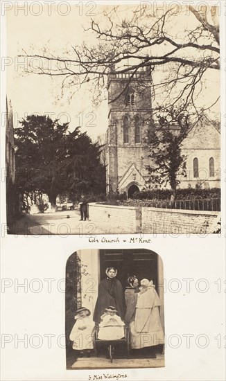 Coln Church + Mr Kent; 3 Miss Wallingtons, 1853-56.