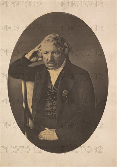 Louis-Jacques-Mandé Daguerre, ca. 1860.