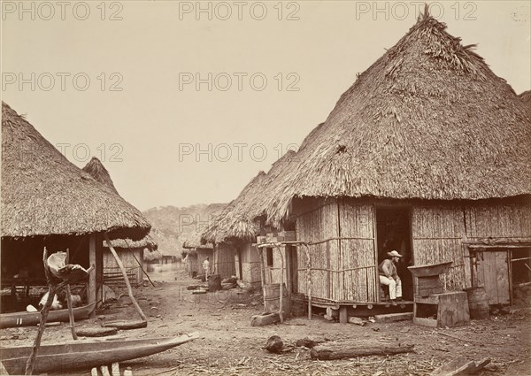 Tropical Scenery, Street, Chipigana, 1871.