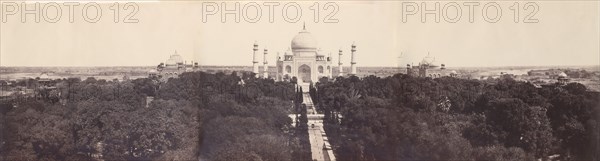 [The Taj Mahal from the Gateway], January-March 1864.