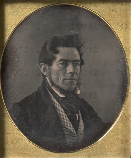 Man with Chinstrap Beard, 1840s.