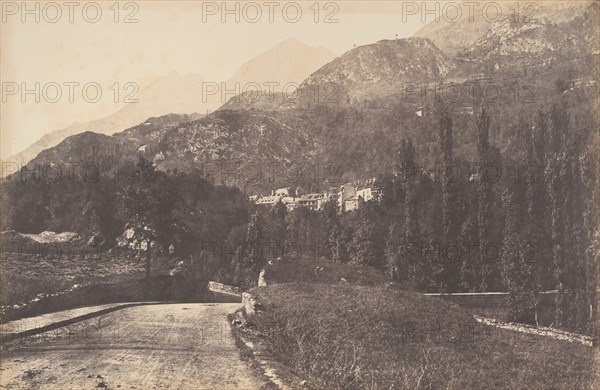 Vue des Eaux de Saint-Sauveur, 1853.