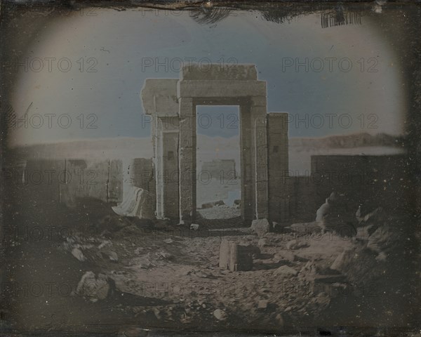 Temple of Horus, Edfu, 1842-44.