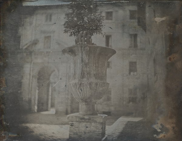 Vase, Santa Cecilia in Trastevere, Rome, 1842.