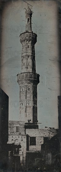 Grand Minaret, Alexandria, 1842.