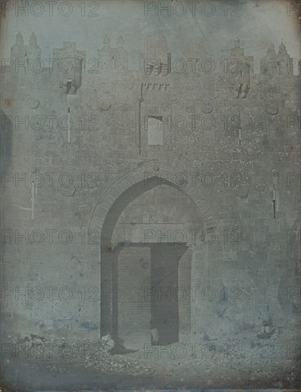 Damascus Gate, Jerusalem, 1842-44.