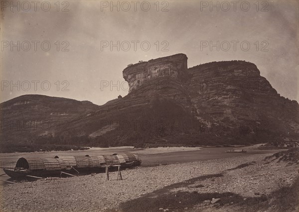 Temple of Tai-wang at Wu ü near Sing Chang Tea Mart, ca. 1869.