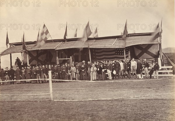 The Grand Stand, Foochow (Fuzhou), ca. 1869.