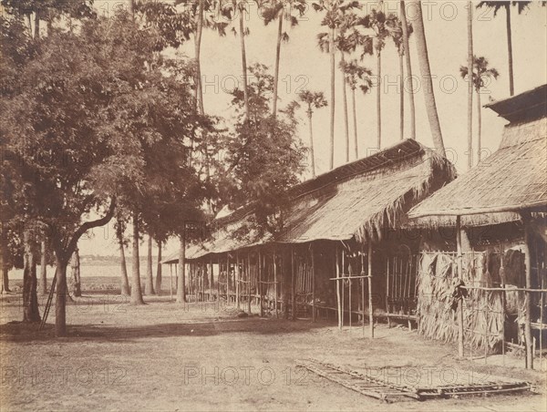 Amerapoora, Barracks of the Burmese Guard, 1 September-21 October 1855.