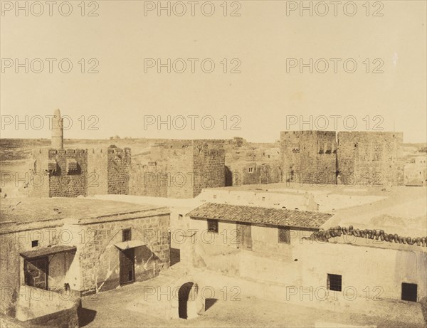 Jérusalem. Vue des Remparts., 1860 or later.