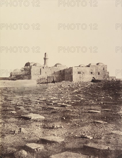 Jérusalem. (Environs) Montagne de Sion. Cenacle et Maison de Caiphe., 1860 or later.