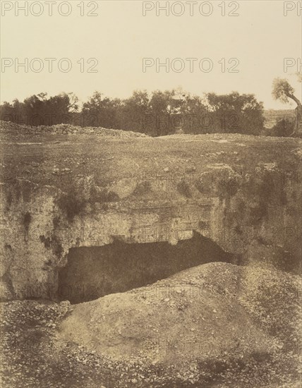 Jérusalem. (Environs) Tombeau des Rois, 1860 or later.