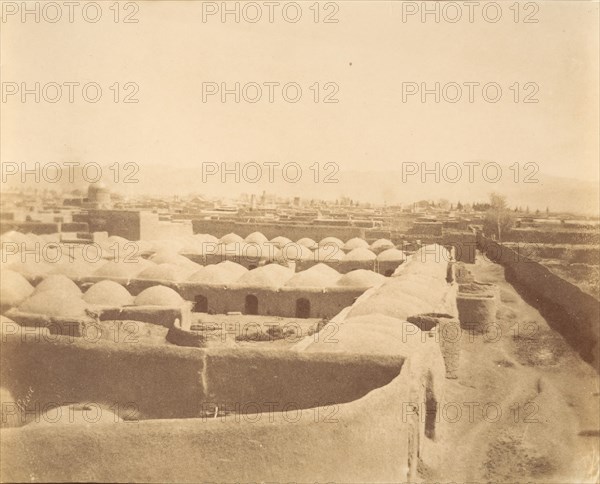 [South Gate of the Arq, Teheran, Iran], 1840s-60s.