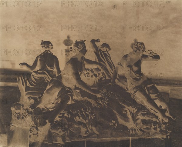 [Fountain at Versailles], ca. 1851.