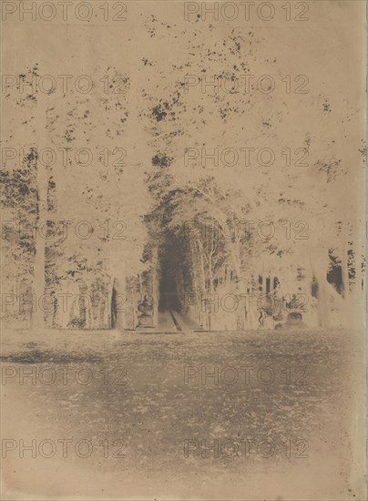 [Gardens of the Château de Saint-Cloud], ca. 1853.