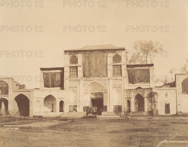 [The Sublime Porte, Teheran, Iran], 1840s-60s.