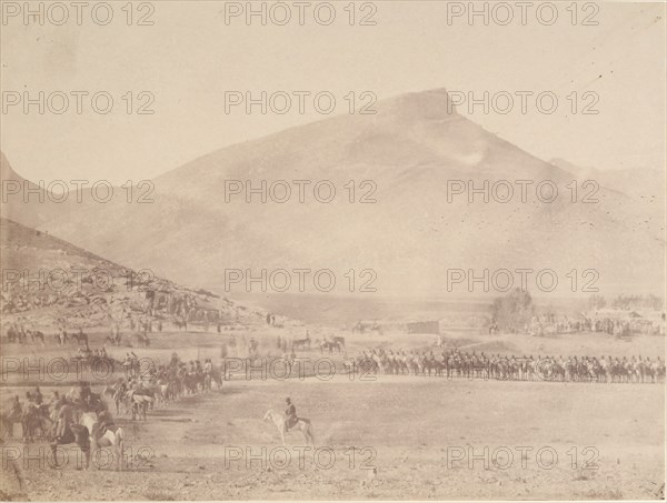 [Departure for the huntTomb of Khan of Khiva], 1840s-60s.