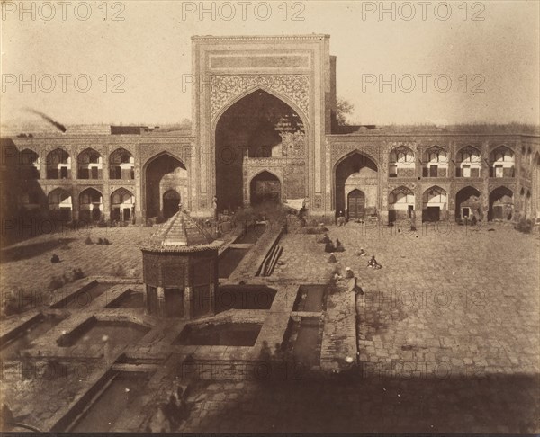 [Principal Gate of MESHED], 1840s-60s.