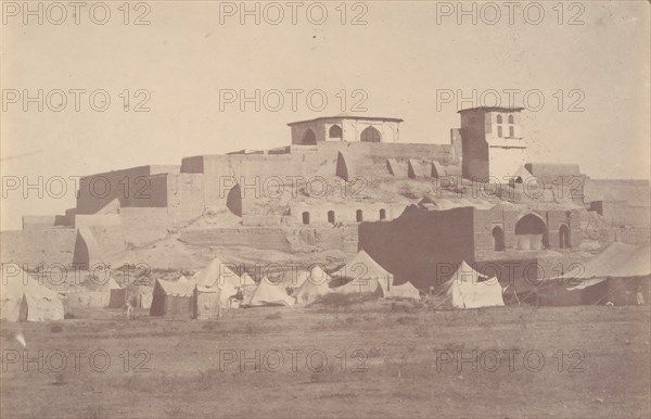 [A Persian Citadel in the Environs of Sultaniye], 1840s-60s.