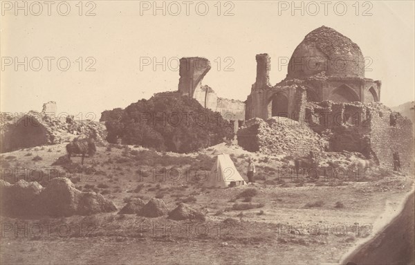 [Tomb of Oljaetu, 1305-1313.], 1840s-60s.