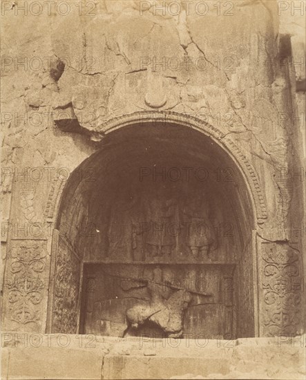 [Tag-e bustan, Kermanshah, Kurdestan], 1840s-60s.