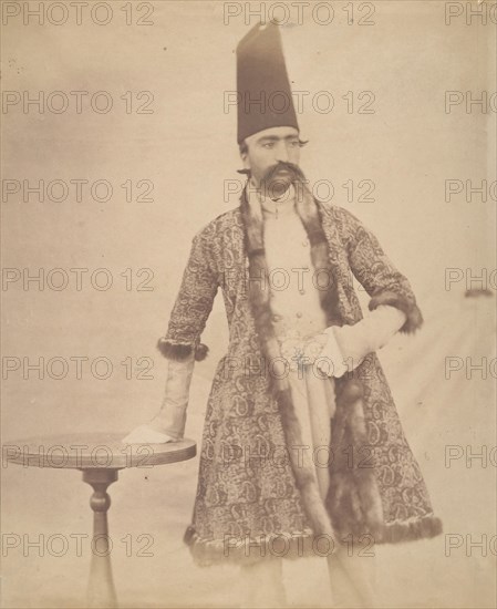 [Naser al-Din Shah], 1840s-60s.