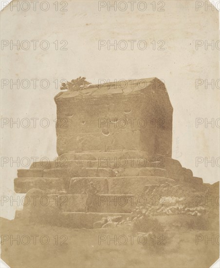 Tombe de Ciro a Morgab, 1858.