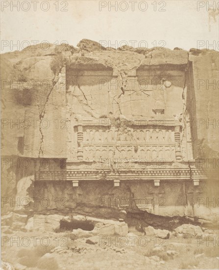 Tomba sulla rocca a Persepolis, 1858.