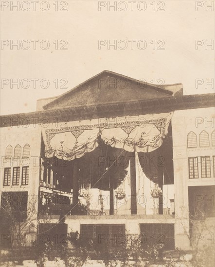 [Peacock's Throne Room, Teheran], 1858.