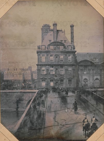 Défilé sur le Pont-Royal, May 1, 1844.