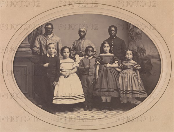 Emancipated Slaves Brought from Louisiana by Colonel George H. Banks, December 1863.