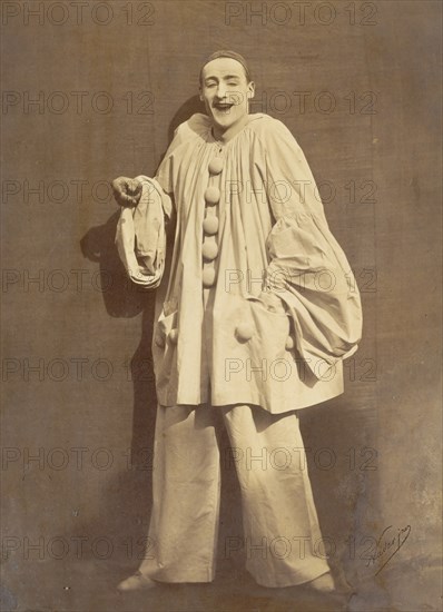 Pierrot Laughing, 1855.