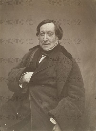 Gioacchino Rossini, March 1856.
