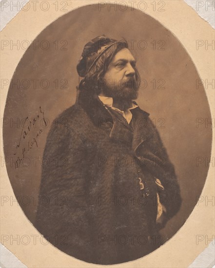 Théophile Gautier, ca. 1856.