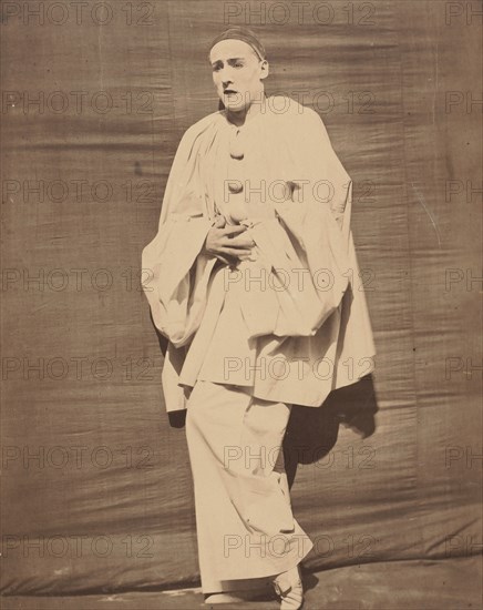 Pierrot in pain, ca. 1854-55.