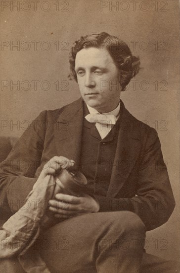 Lewis Carroll (Charles Lutwidge Dodgson), 1863.