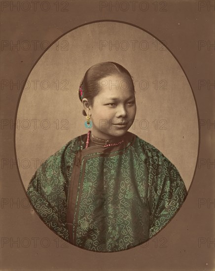 Fille de Shanghai, 1870s.